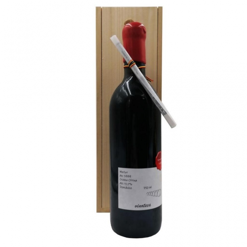 Vin rosu Merlot Oltina 1999 0.7l 0
